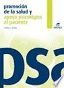 Promoción de la salud y apoyo psicológico al paciente