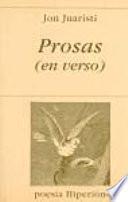 Prosas (en verso)