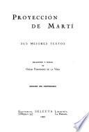 Proyección de Martí