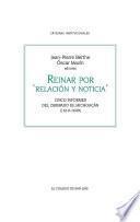 Reinar por ‘relación y noticia’