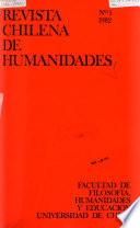 Revista chilena de humanidades