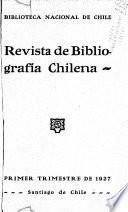 Revista de bibliografía chilena