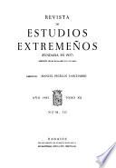 Revista de estudios extremeños