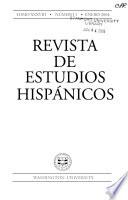 Revista de estudios hispánicos