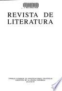 Revista de literatura