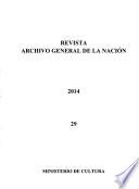 Revista del Archivo General de la Nación