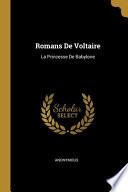 Romans De Voltaire