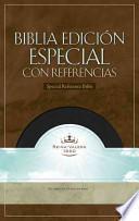 RVR 1960 Biblia con Referencias, Negro Piel Fabricada Con índice