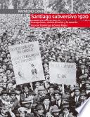 Santiago subversivo 1920
