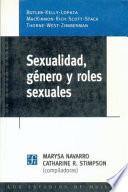 Sexualidad, género y roles sexuales