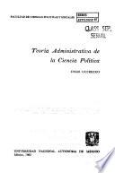 Teoría administrativa de la ciencia política