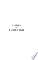 Tratado de derecho civil