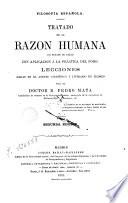 Tratado de la razón humana en estado de salud con aplicación a la práctica del foro