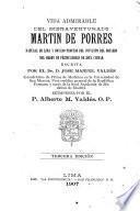 Vida admirable del bienaventurado Martín de Porres