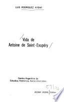 Vida de Antoine de Saint-Exupéry