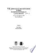 VII Jornadas de Estudios sobre Fuerteventura y Lanzarote: Historia. Prehistoria