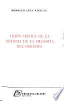 Visión crítica de la historia de la filosofía del derecho