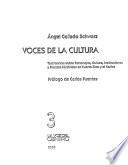 Voces de la cultura